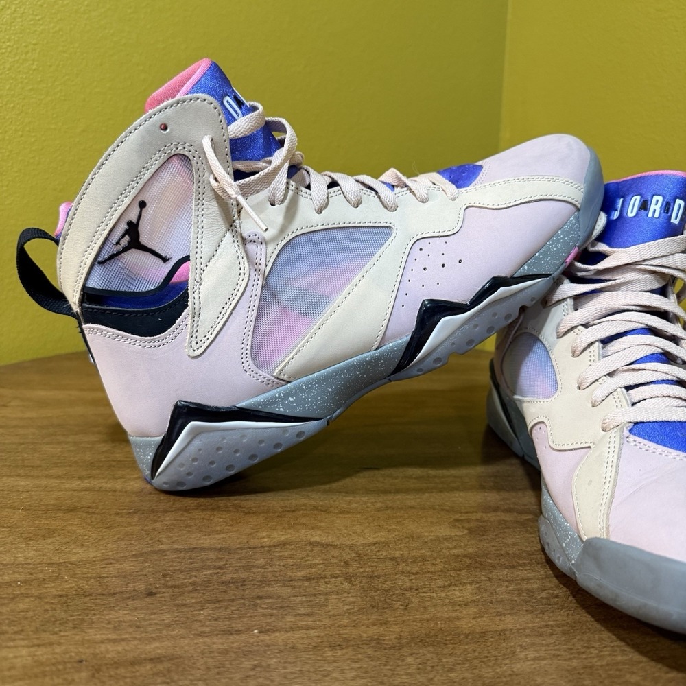 Size 11.5 - Air Jordan 7 Retro SE Sapphire Lightly Worn Nike - Picture 3 of 14